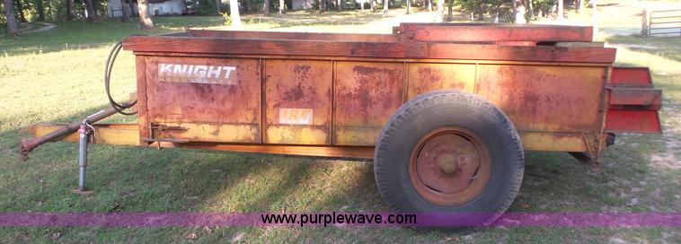 image for item BS9837 Knight manure spreader