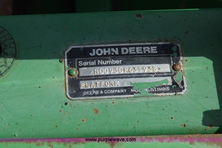 image for item CB9049 John Deere 930 rigid head
