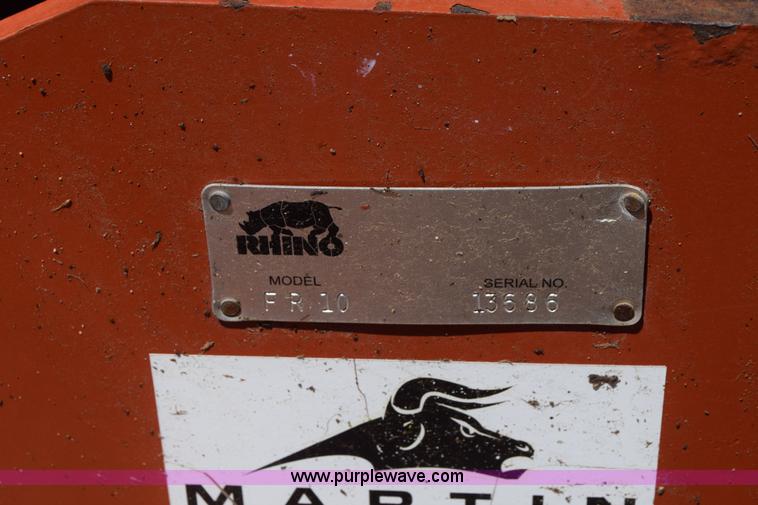 image for item CB9131 2014 Rhino FR10 batwing rotary mower