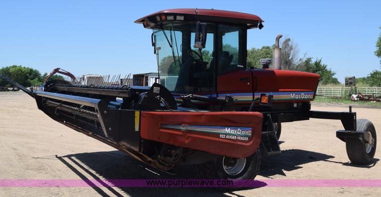 image for item CB9137 2001 MacDon 9350 Turbo windrower