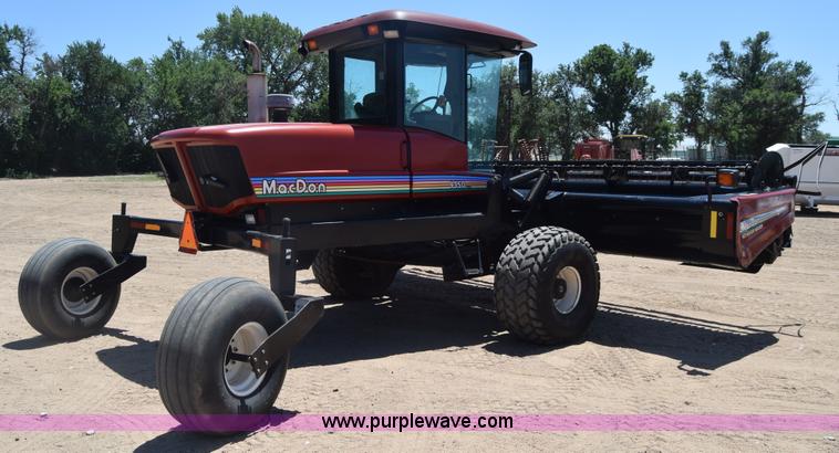 image for item CB9137 2001 MacDon 9350 Turbo windrower