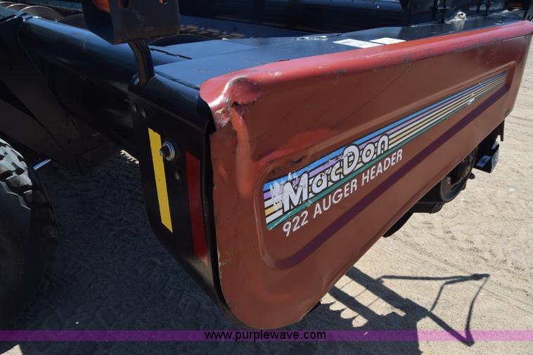 image for item CB9137 2001 MacDon 9350 Turbo windrower