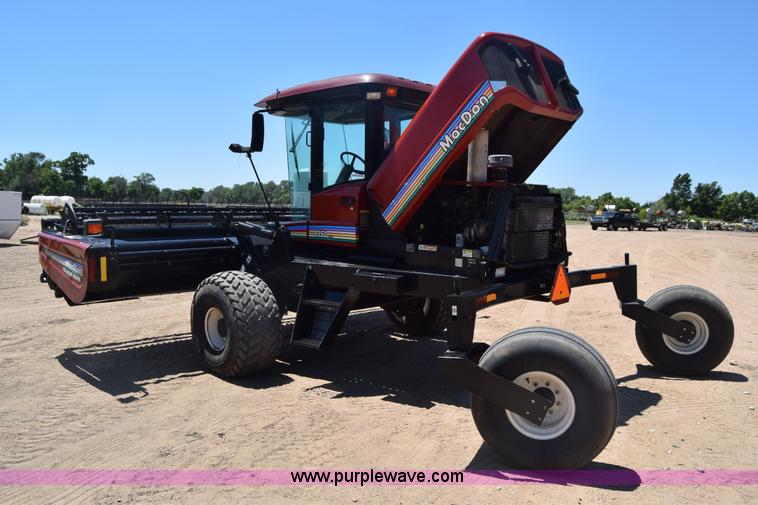 image for item CB9137 2001 MacDon 9350 Turbo windrower