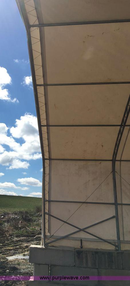 image for item F1527 40' x 60' x 21' double truss storage building