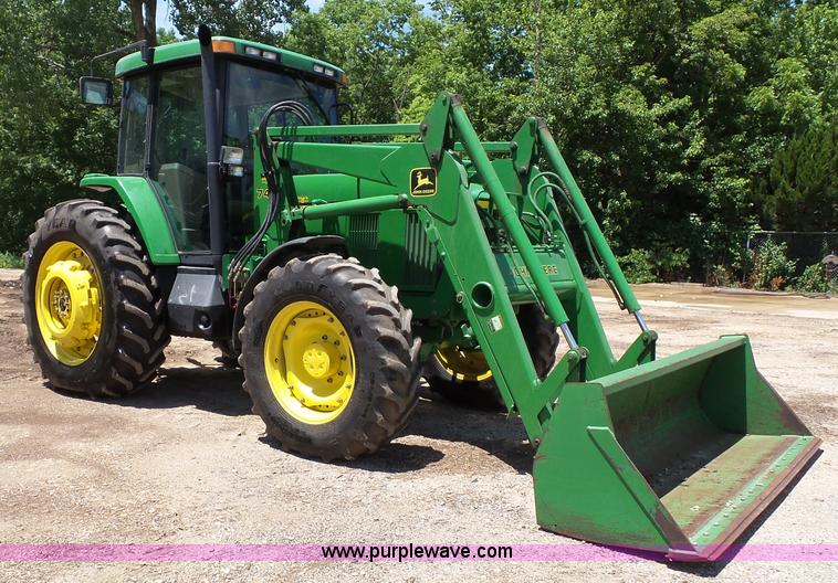 image for item J4853 2001 John Deere 7210 MFWD tractor