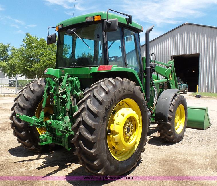 image for item J4853 2001 John Deere 7210 MFWD tractor