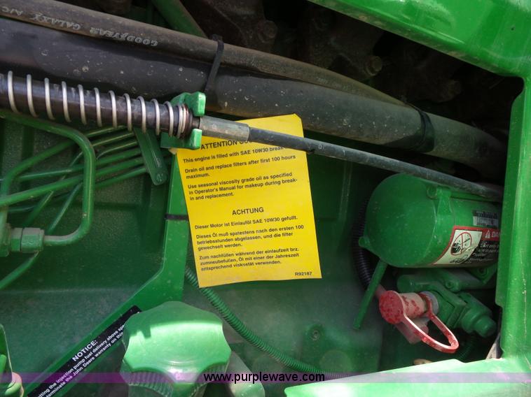 image for item J4853 2001 John Deere 7210 MFWD tractor