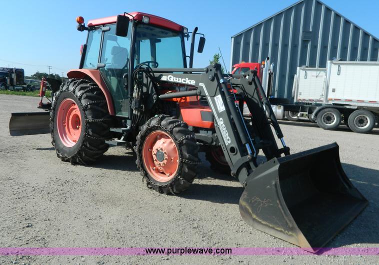 image for item J8856 2003 Kubota M6800 HDC MFWD tractor