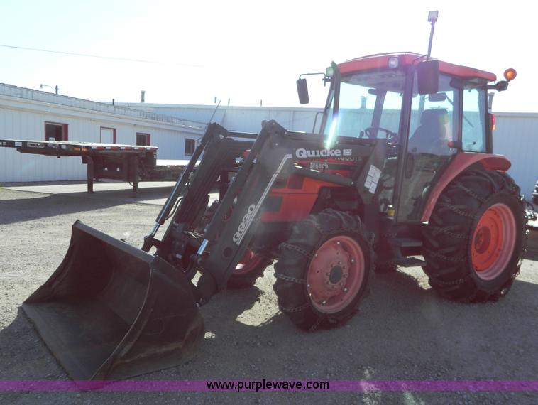 image for item J8856 2003 Kubota M6800 HDC MFWD tractor