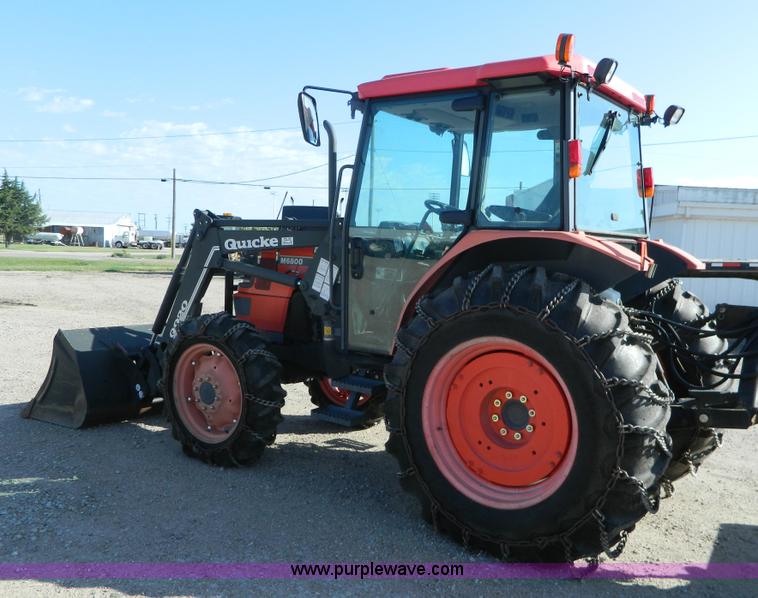 image for item J8856 2003 Kubota M6800 HDC MFWD tractor