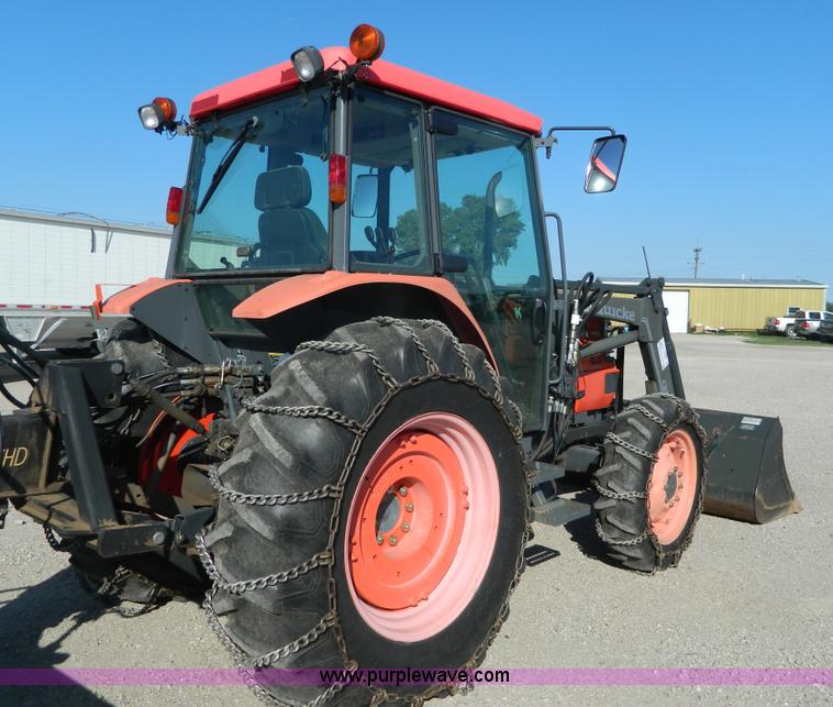 image for item J8856 2003 Kubota M6800 HDC MFWD tractor