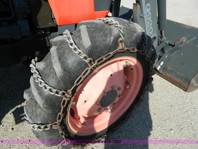 image for item J8856 2003 Kubota M6800 HDC MFWD tractor