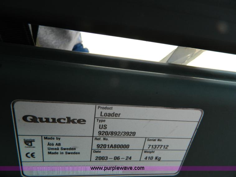 image for item J8856 2003 Kubota M6800 HDC MFWD tractor