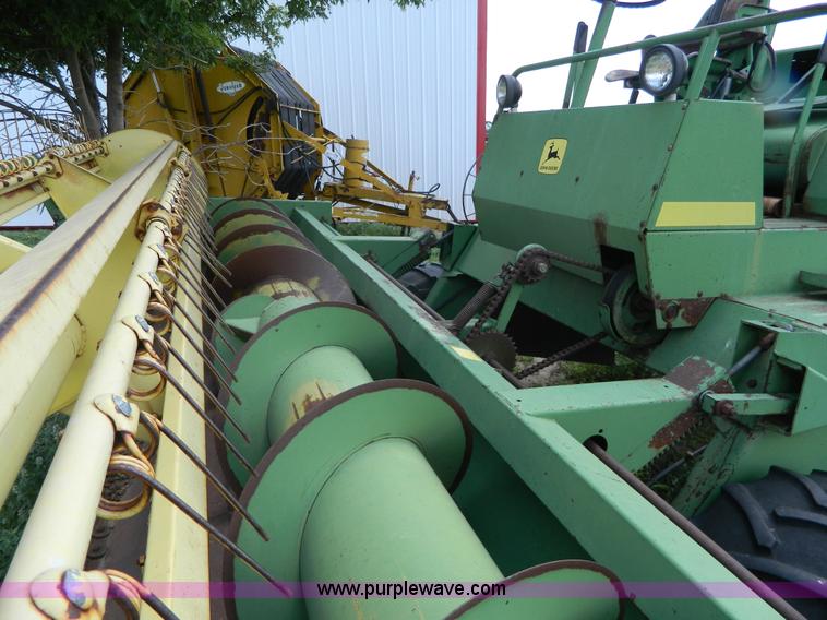 image for item J8860 John Deere self-propelled windrower