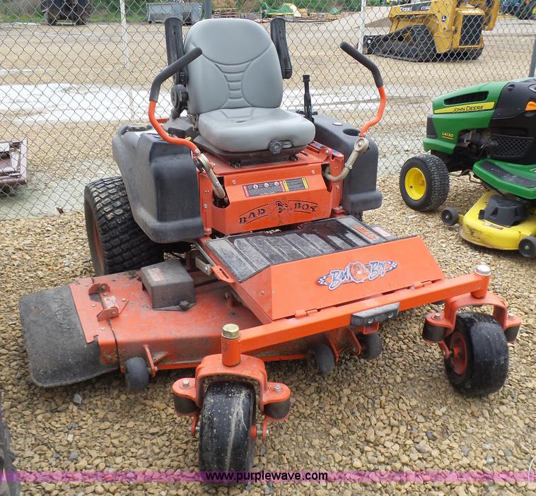 image for item K3197 Bad Boy Z-Pro series ZTR lawn mower