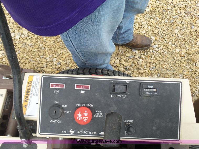 image for item K3198 Grasshopper 718 ZTR lawn mower