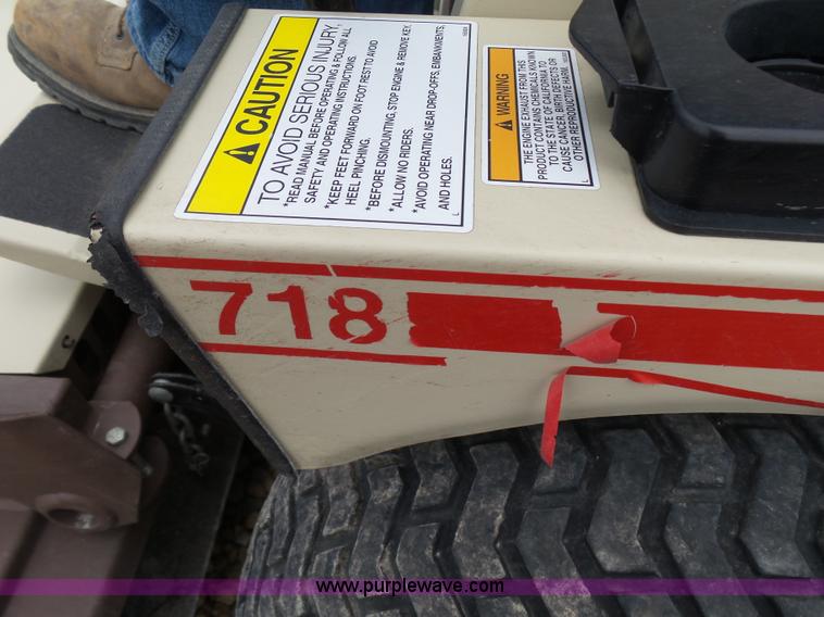 image for item K3198 Grasshopper 718 ZTR lawn mower