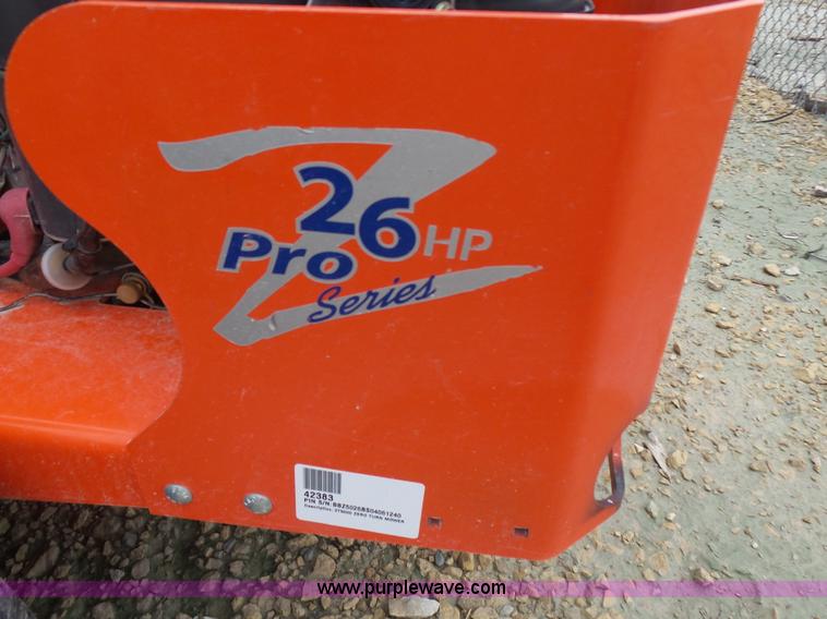 image for item K3199 Bad Boy Z-Pro series ZTR lawn mower