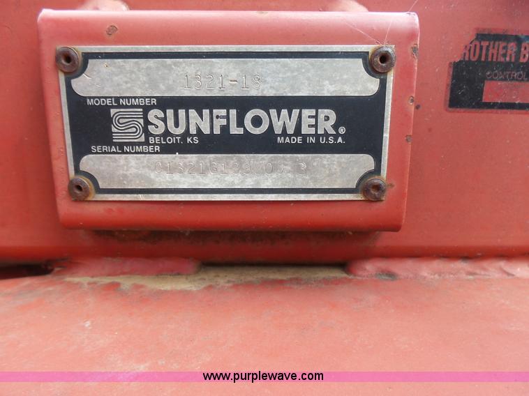 image for item K3229 Sunflower 1321-18 double off-set disk