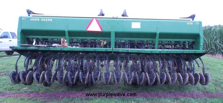 image for item K4659 John Deere 515 grain drill with Yetter no-till cart