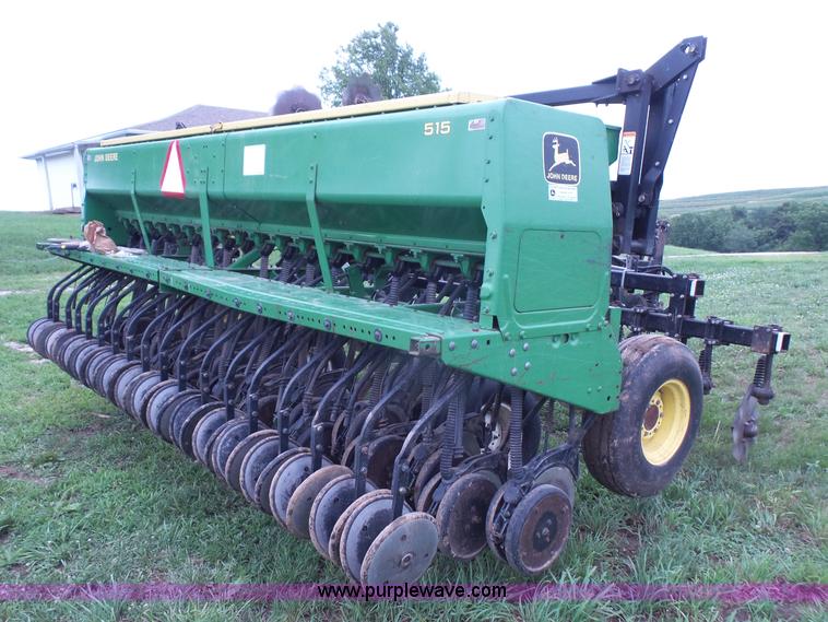 image for item K4659 John Deere 515 grain drill with Yetter no-till cart
