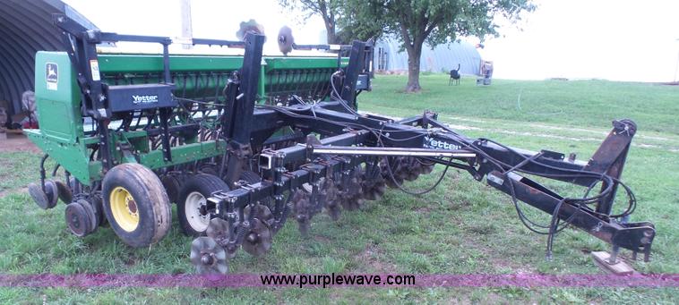 image for item K4659 John Deere 515 grain drill with Yetter no-till cart