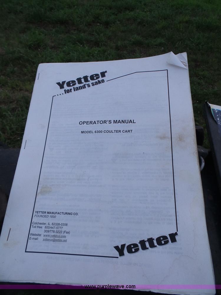 image for item K4659 John Deere 515 grain drill with Yetter no-till cart