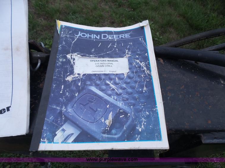 image for item K4659 John Deere 515 grain drill with Yetter no-till cart