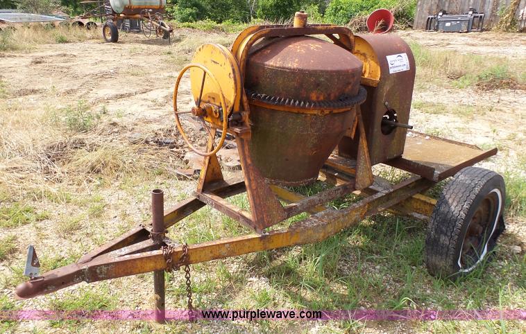 image for item K5375 Montgomry Ward concrete mixer