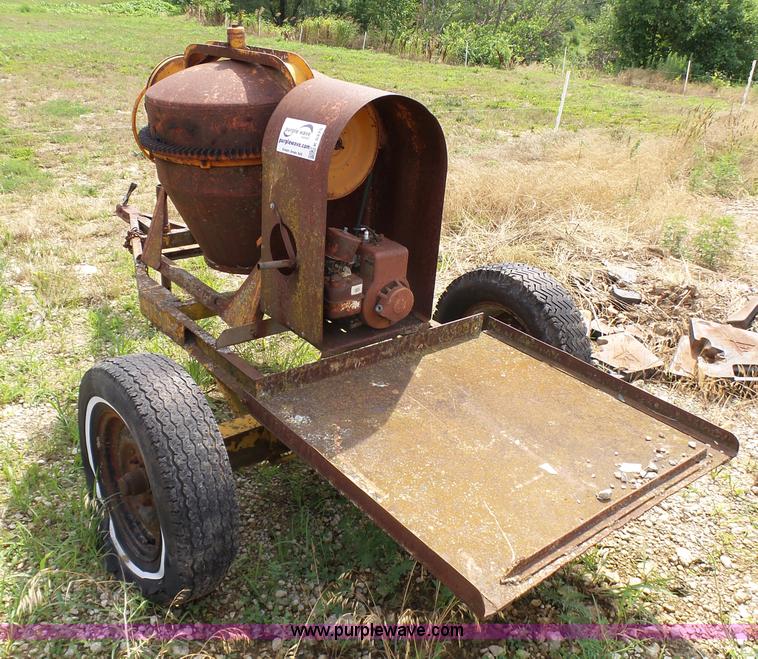 image for item K5375 Montgomry Ward concrete mixer