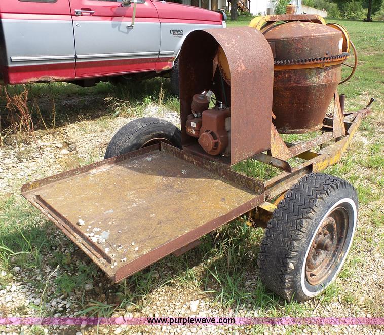 image for item K5375 Montgomry Ward concrete mixer