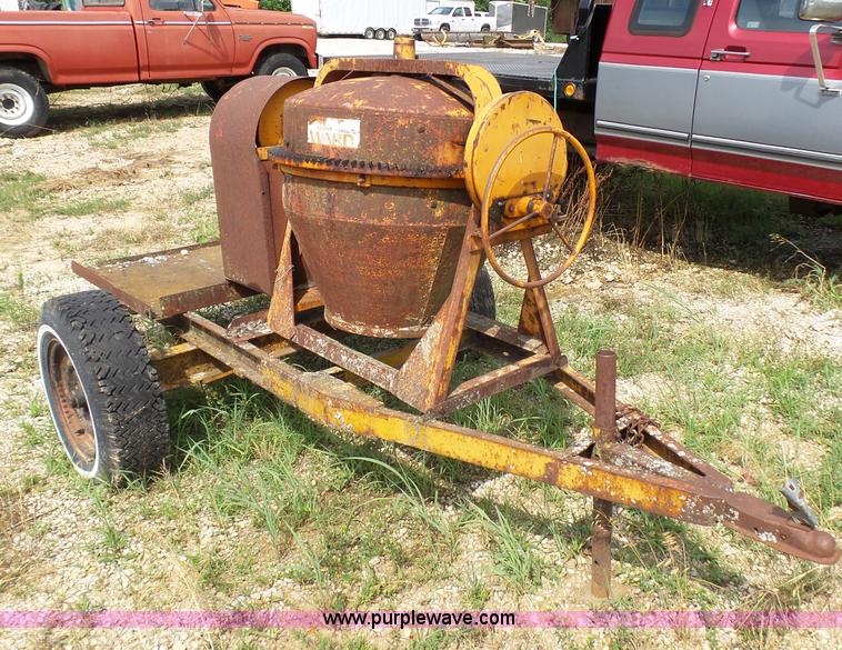 image for item K5375 Montgomry Ward concrete mixer