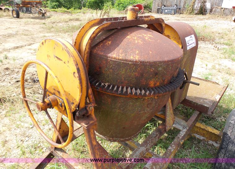 image for item K5375 Montgomry Ward concrete mixer
