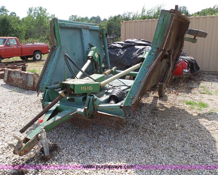 image for item K5376 John Deere 1518 batwing rotary mower