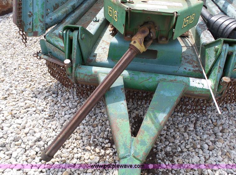 image for item K5376 John Deere 1518 batwing rotary mower