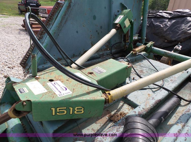 image for item K5376 John Deere 1518 batwing rotary mower