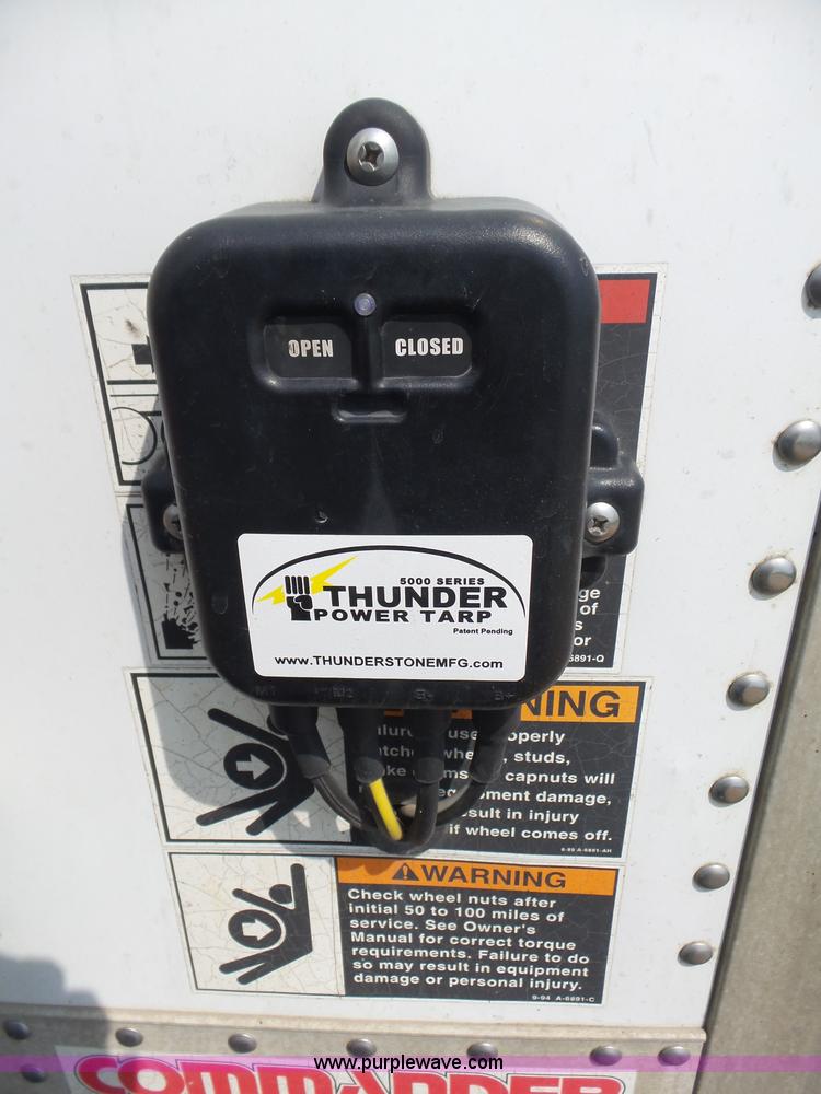 image for item K8368 2007 Wilson DWH-5000 double hopper grain trailer