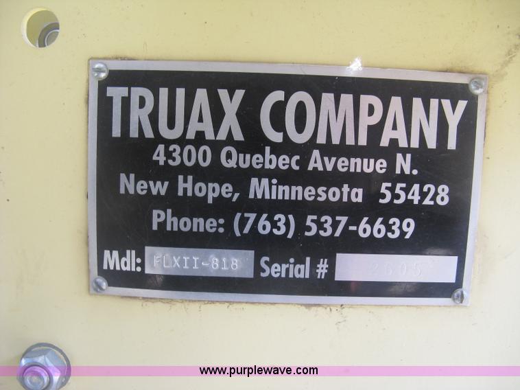 image for item L3840 Truax FLXII-818 Flex II grain drill