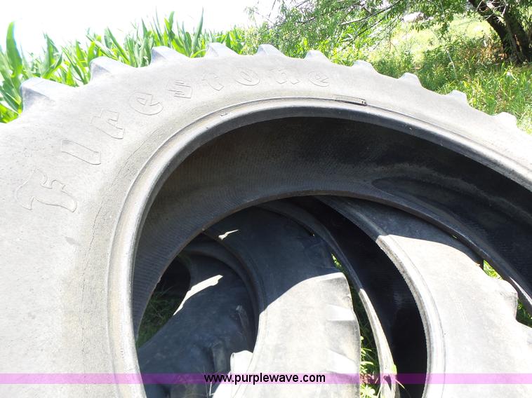 image for item L6127 (4) Firestone 18.4R46 tires