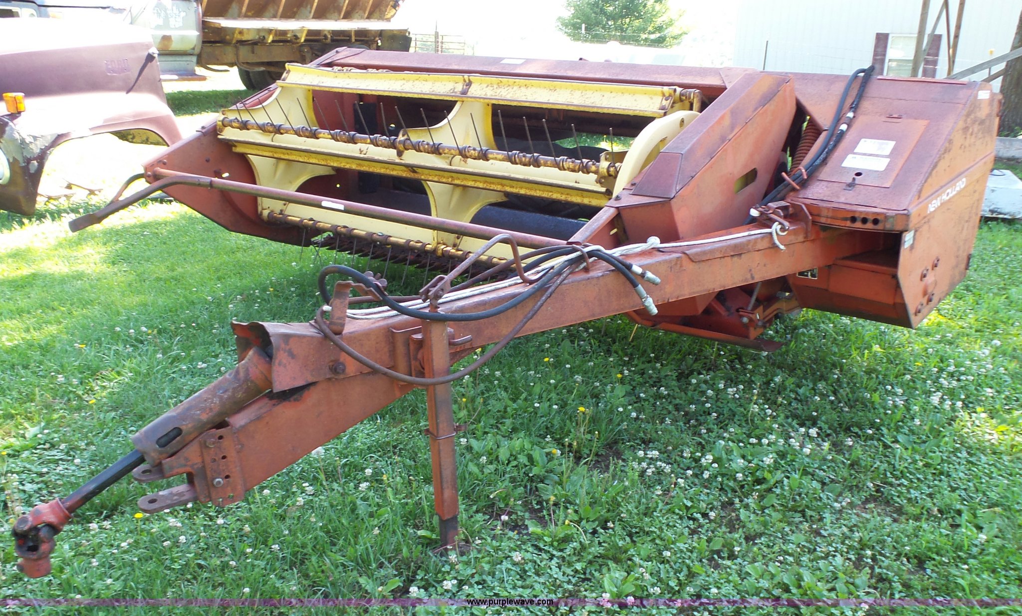 ... Holland 474 Haybine windrower Full size in new window ...