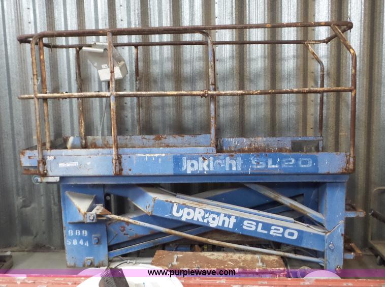 image for item AG9180 Up Right SL20 scissor lift