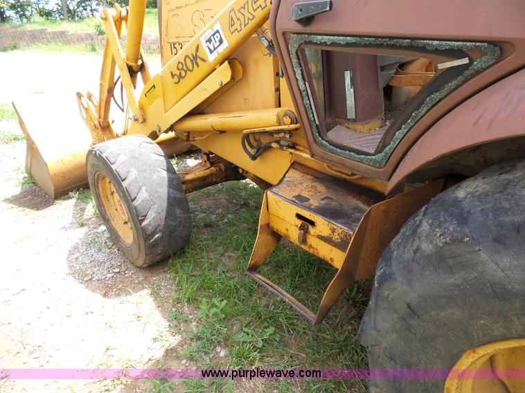 image for item AV9917 1990 Case 580K backhoe