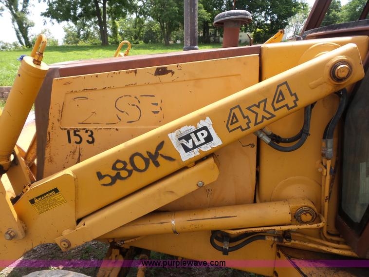 image for item AV9917 1990 Case 580K backhoe