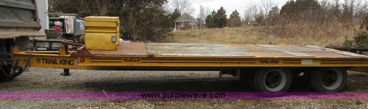 image for item AW9778 1993 Trail King TK40LP trailer
