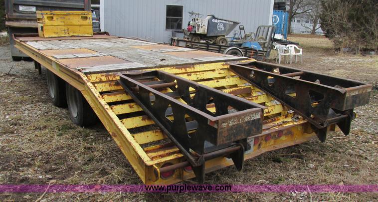 image for item AW9778 1993 Trail King TK40LP trailer