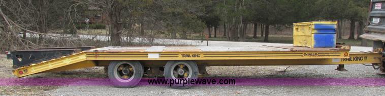 image for item AW9778 1993 Trail King TK40LP trailer