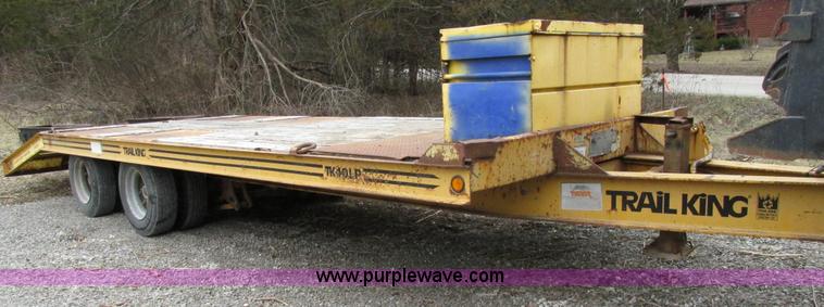 image for item AW9778 1993 Trail King TK40LP trailer