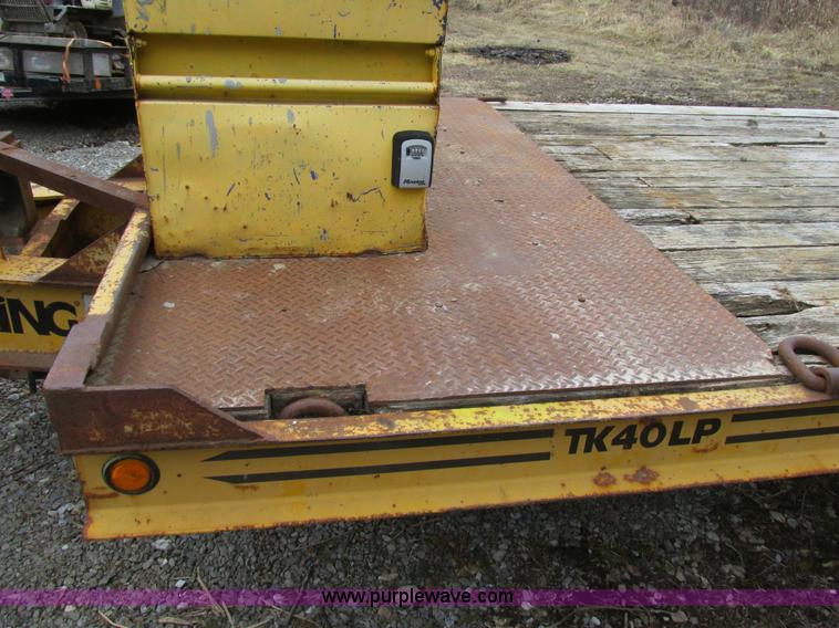 image for item AW9778 1993 Trail King TK40LP trailer