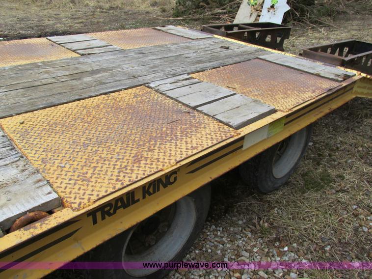 image for item AW9778 1993 Trail King TK40LP trailer