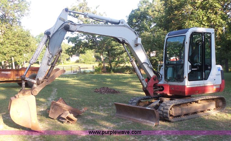 image for item BS9838 2002 Takeuchi TB145 compact excavator